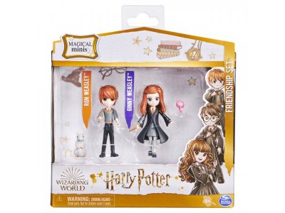 Набор коллекционных кукол Spin Master Рон и Джинни, 7 см 1-00357360_2