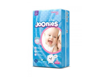 Подгузники-трусики Joonies Premium Soft размер L, 9-14 кг, 44 шт. 1-00229602_2