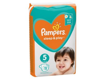 Подгузники Pampers Sleep & Play 11-16 кг, 5 размер, 11 шт. 1-00204236_8