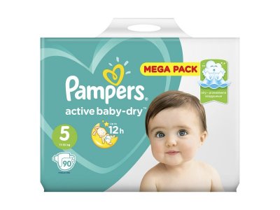 Подгузники Pampers Active Baby Junior (11-16 кг) 90 шт. Мега бокс 1-00293564_2