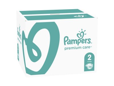 Подгузники Pampers Premium Care Mini 4-8 кг, Мега Супер Упаковка, 198 шт. 1-00276714_2