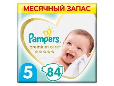 Подгузники Pampers Premium Care Junior 11-16 кг, Мега Супер Упаковка, 84 шт. 1-00276717_1