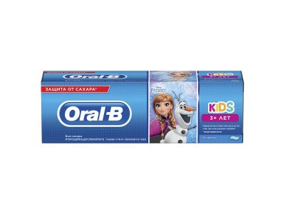 Зубная паста Oral-B Kids для детей Легкий вкус Frozen/Cars 75мл 1-00304946_8