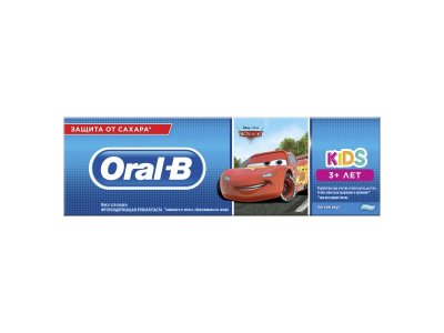 Зубная паста Oral-B Kids для детей Легкий вкус Frozen/Cars 75мл 1-00304946_10