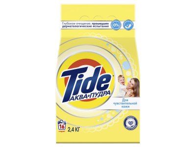 Порошок стиральный Tide для чувствительной и детской кожи, автомат 2,4 кг 1-00103138_9