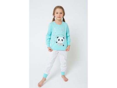 Пижама для девочки Crockid 1-00357566_2