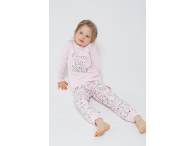 Пижама для девочки Crockid 1-00357626_2