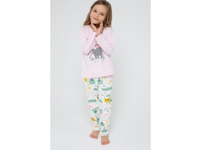 Пижама для девочки Crockid 1-00357714_2