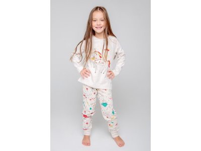 Пижама для девочки Crockid 1-00357759_2