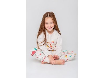 Пижама для девочки Crockid 1-00357759_3