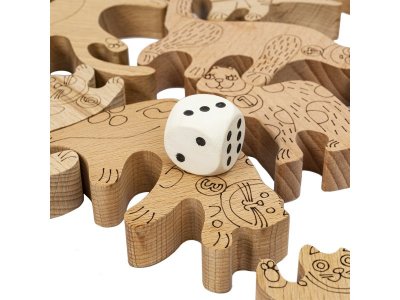 Игра логическая ЯиГрушка Коты Кастельеры, набор из 18 котиков 1-00358621_1