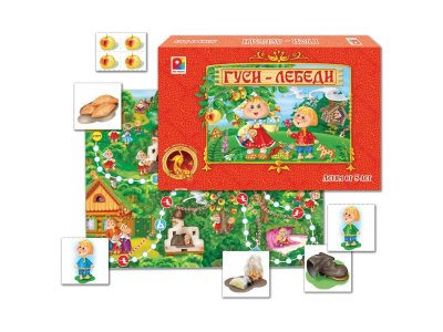 Игра настольная Радуга Гуси-лебеди 1-00358636_2
