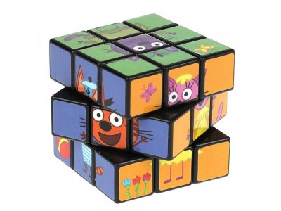 Игра логическая Играем вместе Три Кота кубик 3х3 с картинками 1-00358691_5