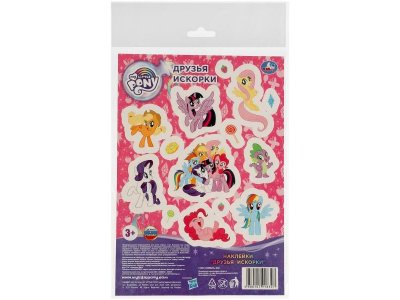 Наклейки Умка Друзья Искорки. Мой маленький пони, 14,5*21 см 1-00358755_1