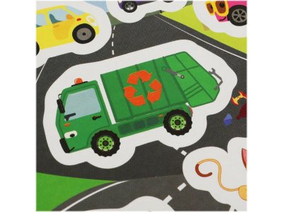 Наклейки Умка Синий трактор, 14,5*21 см 1-00358757_2