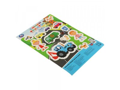 Наклейки Умка Синий трактор, 14,5*21 см 1-00358757_4