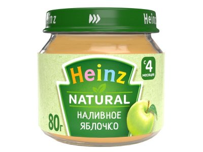 Пюре Heinz Наливное яблочко 80 г стекло 1-00359191_1