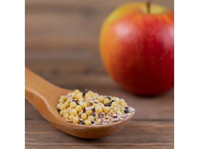 Каша Fleur Alpine Готовый завтрак мультизлак банан, яблоко, черника, кукурз.шарики, овс.хлопья 200 г 1-00357510_7