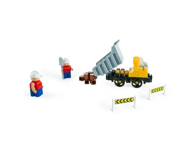 Конструктор Kiddie Play Тягач, Экскаватор, Самосвал, Трактор, 131 деталь 1-00359836_4