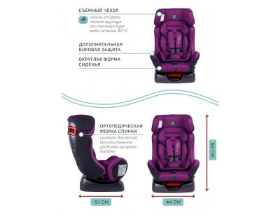 Автокресло Amarobaby Professional, 0-25 кг, 0-7 лет, гр. 0+/1/2 1-00359924_13