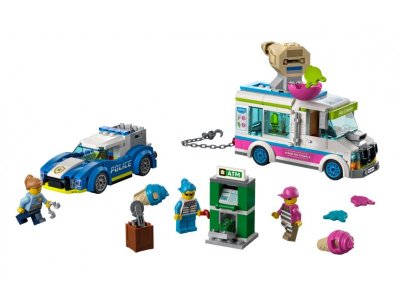 Конструктор Lego City Police Погоня полиции за грузовиком с мороженым 1-00359999_1