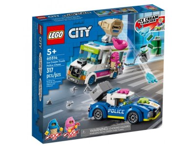 Конструктор Lego City Police Погоня полиции за грузовиком с мороженым 1-00359999_2