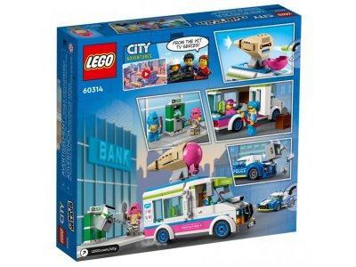 Конструктор Lego City Police Погоня полиции за грузовиком с мороженым 1-00359999_5