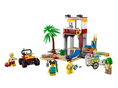 Конструктор Lego My City Пост спасателей на пляже 1-00360010_1