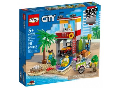 Конструктор Lego My City Пост спасателей на пляже 1-00360010_2