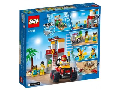 Конструктор Lego My City Пост спасателей на пляже 1-00360010_6