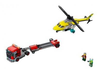 Конструктор Lego City Great Vehicles Грузовик для спасательного вертолёта 1-00360013_1