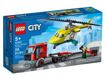 Конструктор Lego City Great Vehicles Грузовик для спасательного вертолёта 1-00360013_2