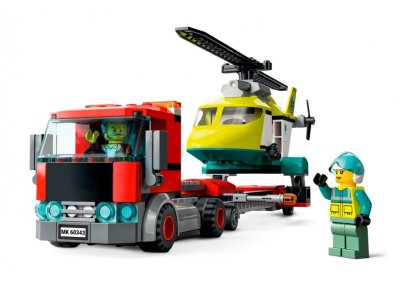 Конструктор Lego City Great Vehicles Грузовик для спасательного вертолёта 1-00360013_3