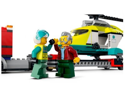 Конструктор Lego City Great Vehicles Грузовик для спасательного вертолёта 1-00360013_4