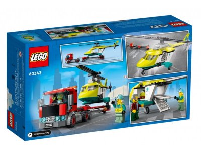 Конструктор Lego City Great Vehicles Грузовик для спасательного вертолёта 1-00360013_6