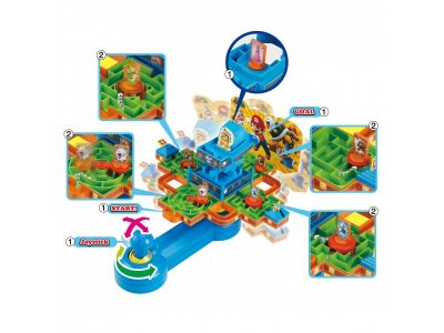 Игра настольная Epoch Games Супер Марио Лабиринт Делюкс 1-00360054_4