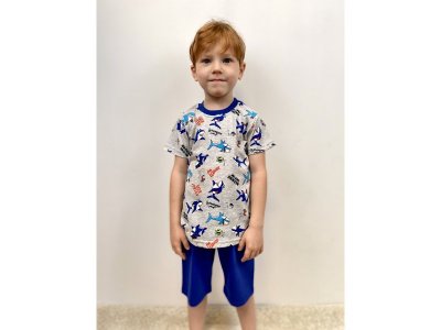 Пижама летняя Панда дети 1-00360374_3