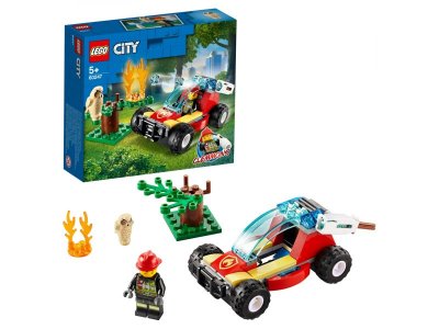 Конструктор Lego City, Лесные пожарные 1-00248561_5