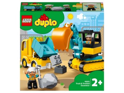 Конструктор Lego Duplo Грузовик и гусеничный экскаватор 1-00297960_18