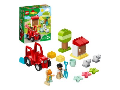Конструктор Lego Duplo Фермерский трактор и животные 1-00339405_14