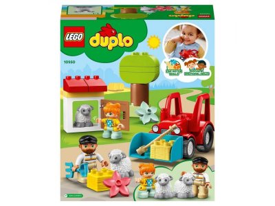 Конструктор Lego Duplo Фермерский трактор и животные 1-00339405_16