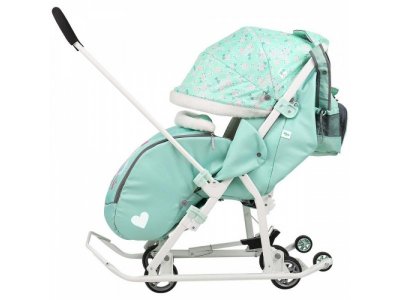 Санки-коляска Nika kids Disney Baby 2 комбинированная с трансфор.кузовом 1-00360521_3