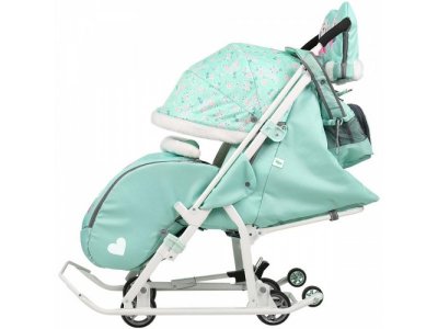 Санки-коляска Nika kids Disney Baby 2 комбинированная с трансфор.кузовом 1-00360521_4