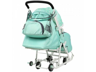 Санки-коляска Nika kids Disney Baby 2 комбинированная с трансфор.кузовом 1-00360521_5