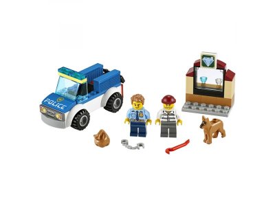 Конструктор Lego City, Полицейский отряд с собакой 1-00248571_1
