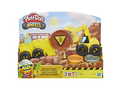 Набор Hasbro Play-Doh, игровой Экскаватор 1-00229577_3