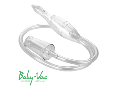 Аспиратор назальный Baby-Vac (Бейби-Вак) с двумя сменными многоразовыми насадками 1-00072520_7