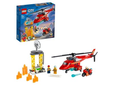 Конструктор Lego City Fire Спасательный пожарный вертолёт 1-00318943_10
