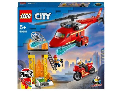 Конструктор Lego City Fire Спасательный пожарный вертолёт 1-00318943_11