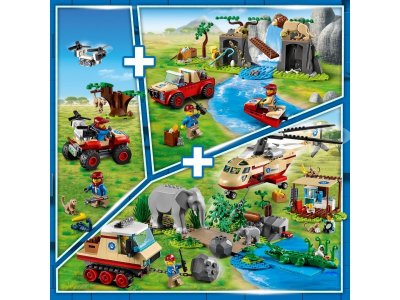 Конструктор Lego City Спасательный вездеход для зверей 1-00341804_7